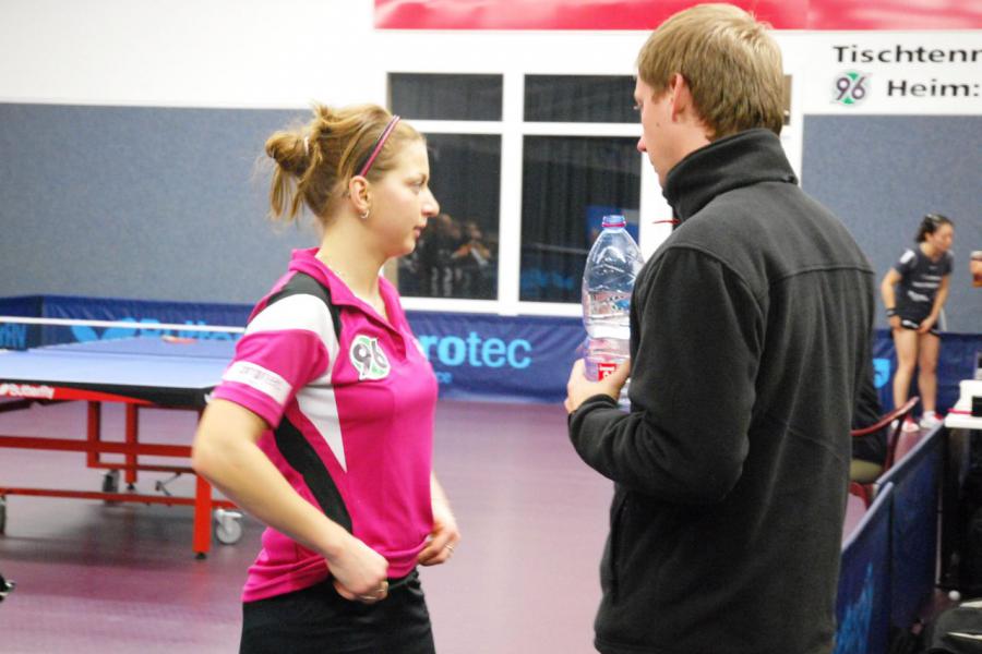 Bild: Trotz der Betreuung von Tobias Kirch verlor Marta Golota im 5. Satz