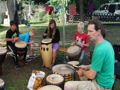 Foto des Albums: Neue Brücken bauen - Sommercamp 2013 am Bootshaus Delphin