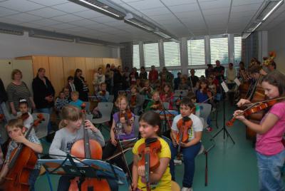 Foto des Albums: Aufführung der Streicherklasse