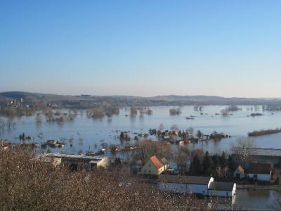Foto des Albums: Hochwasser Friedeburg, 18.01.2011