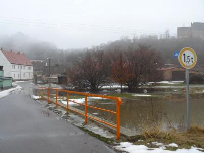 Foto des Albums: Hochwasser Friedeburg, 14.01.2011