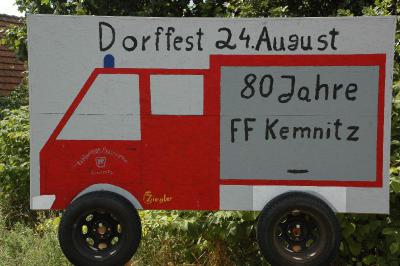 Foto des Albums: 80 Jahre Feuerwehr Kemnitz