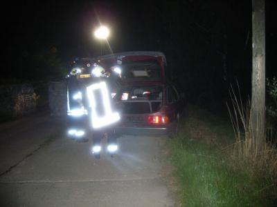 Foto des Albums: PKW-Fahrer übersieht Straßensperrung