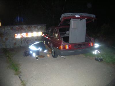 Foto des Albums: PKW-Fahrer übersieht Straßensperrung