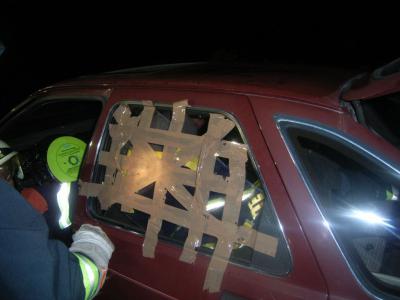 Foto des Albums: PKW-Fahrer übersieht Straßensperrung