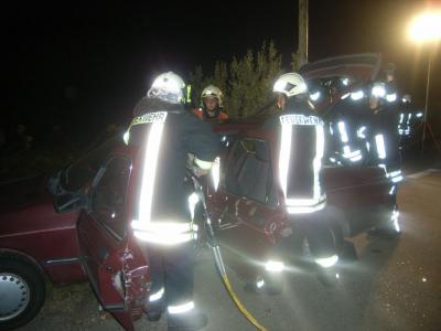 Foto des Albums: PKW-Fahrer übersieht Straßensperrung