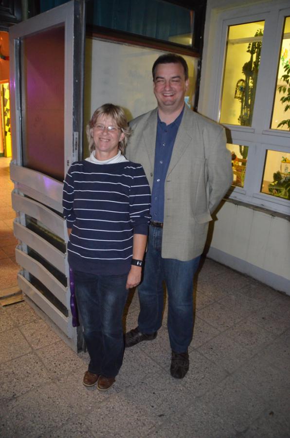 Bild: Christiane mit SPD-Mann Frank Schiwek