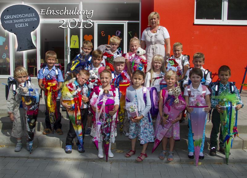 Bild: Klasse 1a Klassenlehrerin Frau Siegert