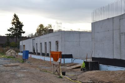 Fotoalbum Baustellenbesichtigung Campushalle