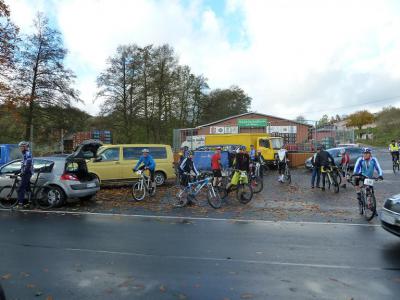 noch ordentlich warm fahren  (Bild vergr&ouml;&szlig;ern)