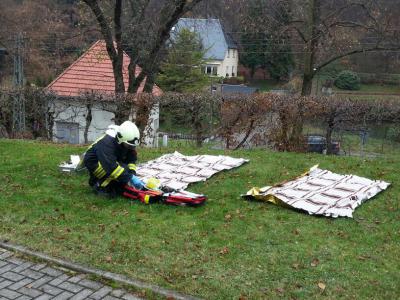 Foto des Albums: Einsatzübung - Oberschule (15. 11. 2013)