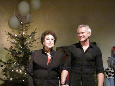 Foto des Albums: Musikalische Lesung mit Gisela Steineckert und Dirk Michaelis in der Bibliothek Zielitz (06. 12. 2013)