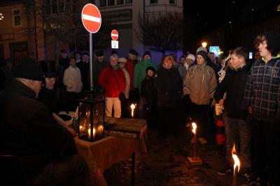 Foto des Albums: Wittstocker Weihnachtsmarkt und Abendspaziergang (07.12.2013)