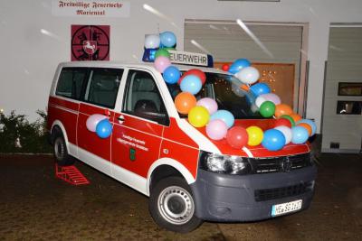 neuer Mannschaftswagen 