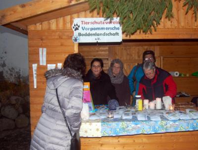 Foto des Albums: Unser Verein bei Advent in den Höfen in Ribnitz, 14. Dez. 2013