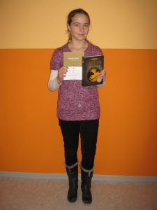 Bild: Unsere Schulsiegerin Anna Schneider