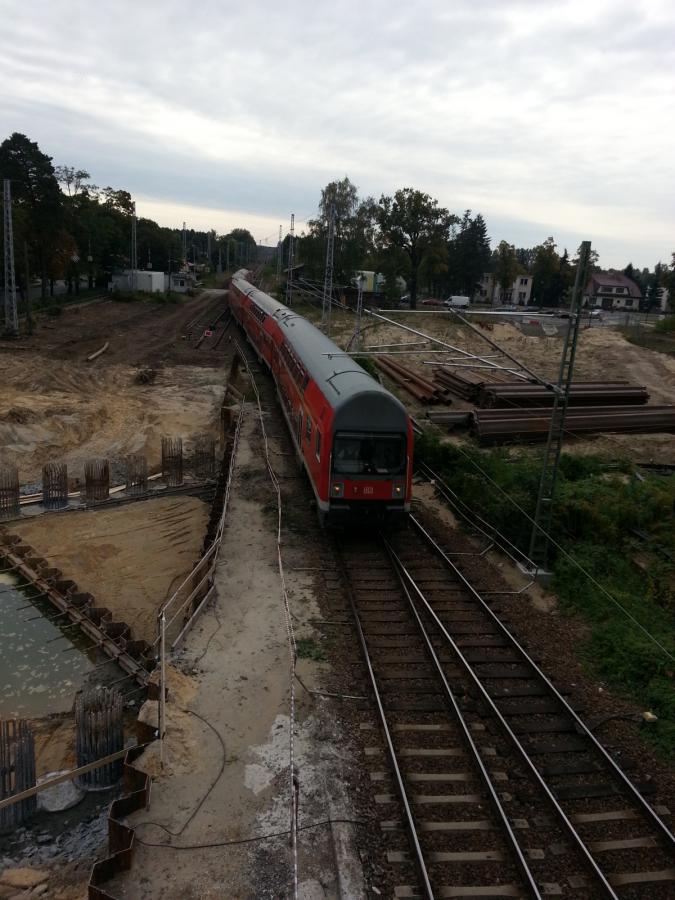 Bild: © Foto: J. Mühlmann-Skupien - Bahnübergangsbeseitigung 10/2013