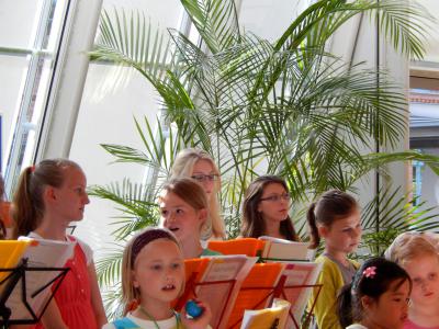 Foto des Albums: Blockflötenschüler im Konzert