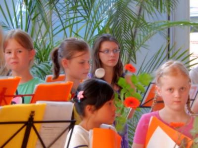 Foto des Albums: Blockflötenschüler im Konzert