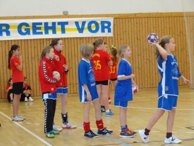 Foto des Albums: Kreis- und Regionalfinale Handball der Mädchen Dezember 2013