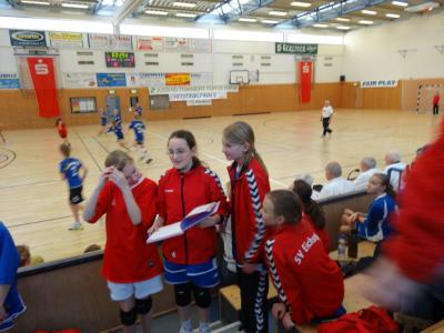 Foto des Albums: Kreis- und Regionalfinale Handball der Mädchen Dezember 2013