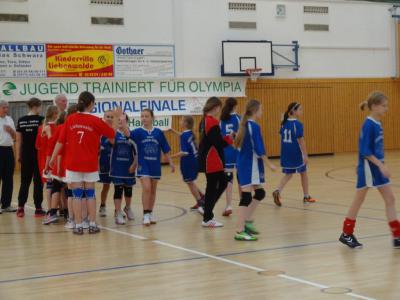 Foto des Albums: Kreis- und Regionalfinale Handball der Mädchen Dezember 2013