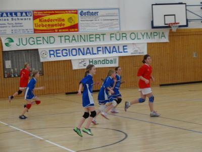Foto des Albums: Kreis- und Regionalfinale Handball der Mädchen Dezember 2013