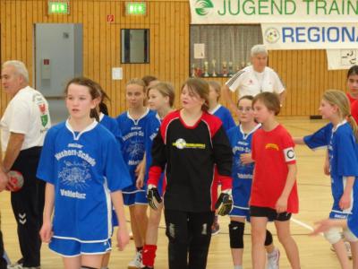 Foto des Albums: Kreis- und Regionalfinale Handball der Mädchen Dezember 2013