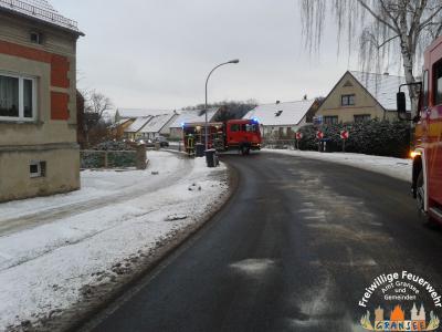 Sicherung der Einsatzstelle 