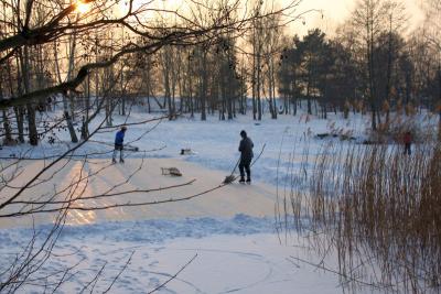 Foto des Albums: Ganz in weiß - ein Winterspaziergang um den Falkenhagener See