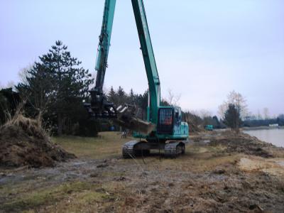 Foto des Albums: Umfangreiche Strandsanierung am Ostufer des Kiebitzsees (17. 02. 2014)