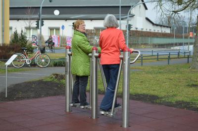 Foto des Albums: Bilder von der Einweihung des Bewegungspark am Familiencafé Falkenhorst
