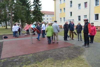 Foto des Albums: Bilder von der Einweihung des Bewegungspark am Familiencafé Falkenhorst