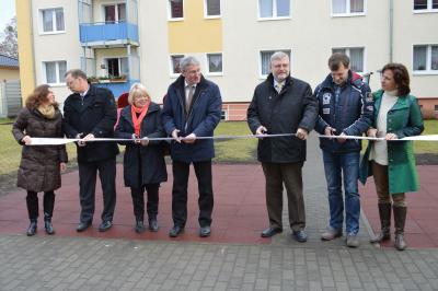 Foto des Albums: Bilder von der Einweihung des Bewegungspark am Familiencafé Falkenhorst