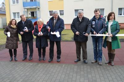 Foto des Albums: Bilder von der Einweihung des Bewegungspark am Familiencafé Falkenhorst