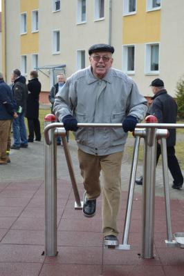 Foto des Albums: Bilder von der Einweihung des Bewegungspark am Familiencafé Falkenhorst