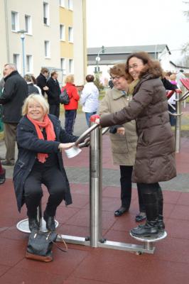 Foto des Albums: Bilder von der Einweihung des Bewegungspark am Familiencafé Falkenhorst