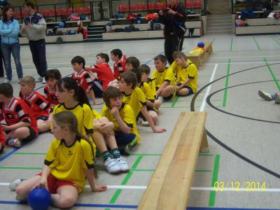 Foto des Albums: Jugend trainiert für Olympia „Zweifelderball“ der Grundschulen (12. 03. 2014)