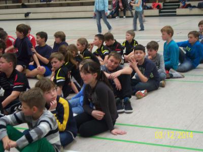 Foto des Albums: Jugend trainiert für Olympia „Zweifelderball“ der Grundschulen (12. 03. 2014)