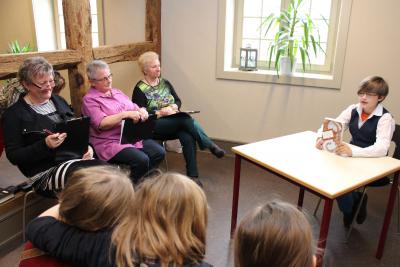 Foto des Albums: Vorlesewettbewerb in der Bibliothek im Kontor in Wittstock 2014 (22.03.2014)