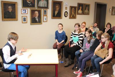 Foto des Albums: Vorlesewettbewerb in der Bibliothek im Kontor in Wittstock 2014 (22.03.2014)