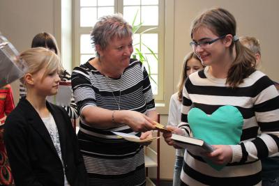 Foto des Albums: Vorlesewettbewerb in der Bibliothek im Kontor in Wittstock 2014 (22.03.2014)