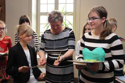 Foto des Albums: Vorlesewettbewerb in der Bibliothek im Kontor in Wittstock 2014 (22.03.2014)