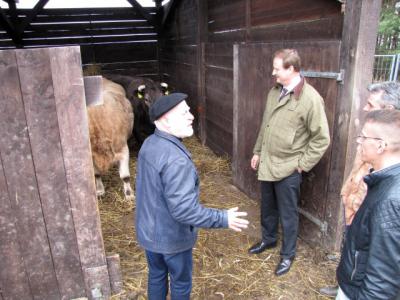 Besichtigung des Gnadenhofs- fotografiert von Friedemann Hanke - Wissenschaftlicher Mitarbeiter 