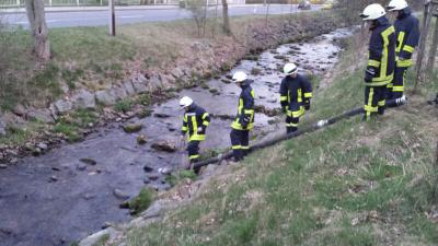 Foto des Albums: Ausbildung „Gruppe im Löscheinsatz“ (03. 04. 2014)