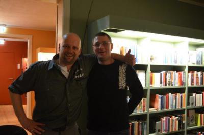 Foto des Albums: Profiangler Matze Koch stellt sein Buch in der Bibliothek im Kontor vor (08.04.2014)