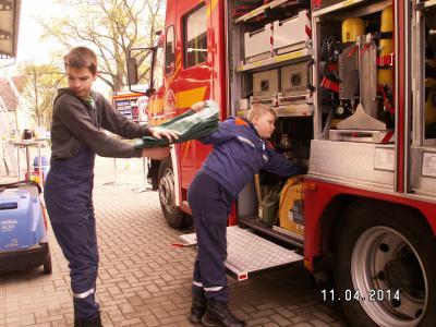 Foto des Albums: Frühjahrsputz bei der Feuerwehr Gransee