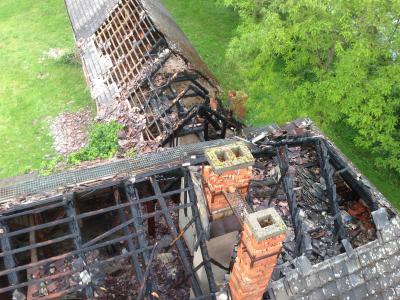 Foto des Albums: Einsatz 082/2014 - Dachstuhlbrand