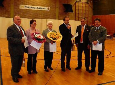 Jubilare f&uuml;r 50- und 60-j&auml;hrige Mitgliedschaft  (Bild vergr&ouml;&szlig;ern)