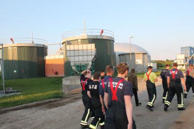 Foto des Albums: Besuch der Biogasanlage in Kraatz